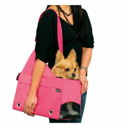 Karlie Tragetasche Chica Transporttasche für Hunde und Katzen aus Nylon Grün Größe S – Bild 1 von 3