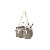 Produktbild von Karlie Tragetasche English Style Transportbox aus Polyester wasserabweisend für kleine Hunde und Katzen