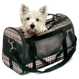 Produktbild von Karlie Transportbox English Style Bunt für kleine Tiere 50 x 30 x 27 cm