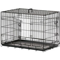 Produktbild von Karlie Transportbox klappbar Schwarz 93x57x62 cm