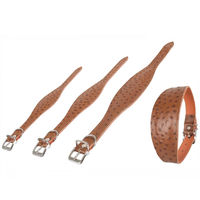 Produktbild von Karlie Ventus Windhund-Halsband aus Leder in Braun 55cm