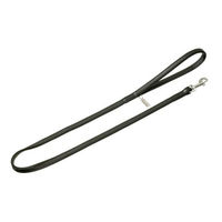 Produktbild von Karlie Vintage Hundeleine aus Leder Schwarz L 110 cm 10 mm - 110 cm