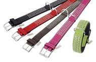 Karlie Vintage Strass-Halsband 4-reihig Braun 40mm 60cm – Bild 1 von 2
