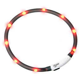 Karlie Visio Light LED Leuchtschlauch Schwarz Wasserfest mit USB-Akku 20-70 cm – Bild 1 von 2