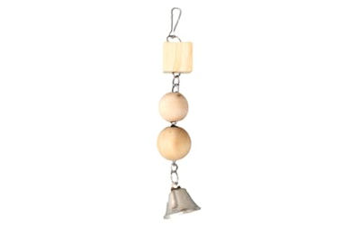 Produktbild von Karlie Vogelspielzeug aus Holz für Papageien in Natur und Bunt 27,5 cm