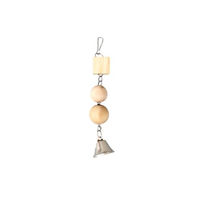 Produktbild von Karlie Vogelspielzeug aus Holz für Papageien in Natur und Bunt 27,5 cm