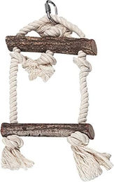 Produktbild von Karlie Vogelspielzeug Schaukel Baumstamm aus Baumwolle Braun für Papageien