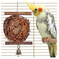 Produktbild von Karlie Vogelspielzeug Wooden Bird Ball aus Holz in Braun 10 cm