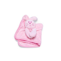Produktbild von Karlie Welpen Kuscheldecke Kaninchen Snooze Rosa aus Plüsch - 1 Stk.