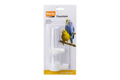 Produktbild von Karlie Wildvogel Trinkspender Tränke aus Kunststoff 15 cm Transparent Weiß