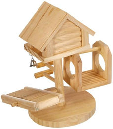 Karlie Wonderland Baumhaus Nagerhaus aus Holz für Hamster und Mäuse L – Bild 1 von 5