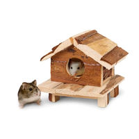Produktbild von Karlie Wonderland Haus Hudson Bay Nagerhäuschen aus Naturmaterial Braun L 14 x 12 x 13 cm