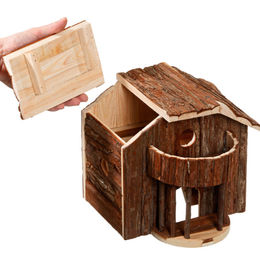Karlie Wonderland Holzhaus Chalet Nagerhaus für Kleintiere Größe L – Bild 1 von 7