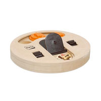 Produktbild von Karlie Wooden Brain Train Helios Intelligenzspielzeug aus Holz für Hunde und Welpen - 1 Stk.