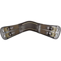 Produktbild von Karlslund Anatomisch geformter Ledergurt Dunkelbraun 40 cm - 40 cm