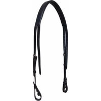 Produktbild von Karlslund Anatomisch geformtes Genickstück aus Leder für Pferde Schwarz