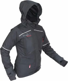Karlslund Askja Wasserdichte Winterreitjacke für Damen in Schwarz XXL – Bild 1 von 4