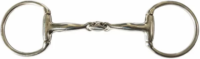 Karlslund Bliður 3-Ring-Gebiss für Pferde aus Edelstahl 105mm – Bild 1 von 3
