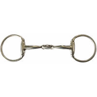 Produktbild von Karlslund Bliður 3-Ring-Gebiss für Pferde aus Edelstahl 105mm