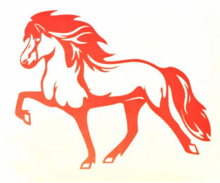 Produktbild von Karlslund Brúsi Icelandic Horse Aufkleber
