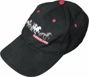 Produktbild von Karlslund Casquette aus Baumwolle in Schwarz Unisex Einheitsgröße