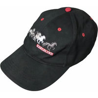 Produktbild von Karlslund Casquette aus Baumwolle in Schwarz Unisex Einheitsgröße