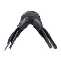 Produktbild von Karlslund D Sattel aus Leder 17 Zoll 46cm Gelb 73 Grad