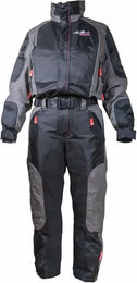 Produktbild von Karlslund Dalvik Latzhose Damen Winter wasserdicht Leder Schwarz S