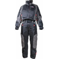 Produktbild von Karlslund Dalvik Latzhose Damen Winter wasserdicht Leder Schwarz XL