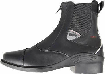 Karlslund Fina Jodhpur Reitstiefel aus Leder Schwarz Größe 40 Unisex – Bild 1 von 3