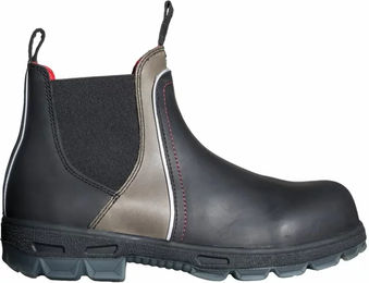 Karlslund Fjötla Air Jodhpur Sicherheitsreitstiefel aus Leder in Schwarz Größe 42 – Bild 1 von 5