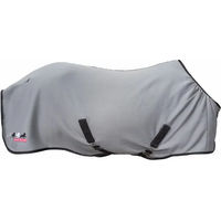 Produktbild von Karlslund Fleecedecke für Pferde aus Polyester in Grau 125 cm