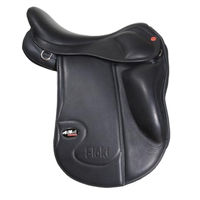 Produktbild von Karlslund Flóki Sattel aus Leder mit Wolle Schwarz 17 Zoll 46cm