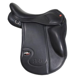 Karlslund Flóki Sattel aus Wolle und Leder 17 Zoll 46cm Gelb 73 Grad – Bild 1 von 3