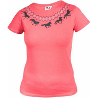 Produktbild von Karlslund Gæðingur T-Shirt für Damen in Rot Größe S