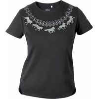 Produktbild von Karlslund Gæðingur T-Shirt für Damen in Schwarz XS