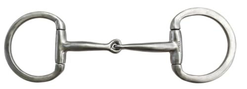 Produktbild von Karlslund Gebiss aus Titan einfach gebrochen 12,5 cm Silber - 12,5 cm