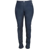 Produktbild von Karlslund Jökull Reithose Damen mit Full Grip aus wasserabweisendem Softshell in Blau Größe 46 Long