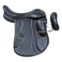 Produktbild von Karlslund KneeFit Sattel aus Kunstleder 16 Zoll 44cm Orange
