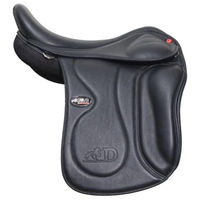 Produktbild von Karlslund Leder Sattel 17 Zoll 46cm Orange 75 Grad