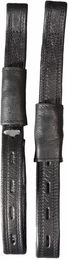 Karlslund Leder Steigbügelriemen Schwarz 80 cm - 80 cm – Bild 1 von 4
