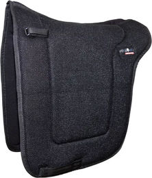 Produktbild von Karlslund Memory Foam Dressursattelpad in Schwarz