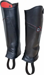 Karlslund Minichaps aus Leder Schwarz Größe S Unisex – Bild 1 von 3