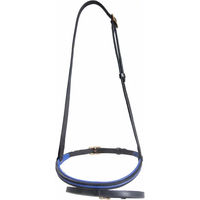 Produktbild von Karlslund New Style Kombiniertes Reithalfter für Pferde aus Leder in Blau