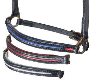 Produktbild von Karlslund New Style Nasenriemen aus Leder in Weiß