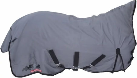 Produktbild von Karlslund Outdoor Decke für Pferde aus Nylon in Grau