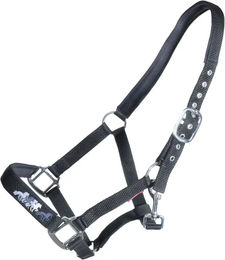 Produktbild von Karlslund Pferd Halfter aus Nylon in Schwarz