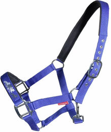 Karlslund Pferdehalfter aus Nylon in Schwarz oder Blau – Bild 1 von 2