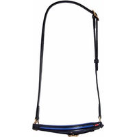 Produktbild von Karlslund Reithalfter New Style aus Leder in Blau oder Schwarz