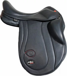 Produktbild von Karlslund Reitsattel aus Wolle Schwarz 17 Zoll/46 cm